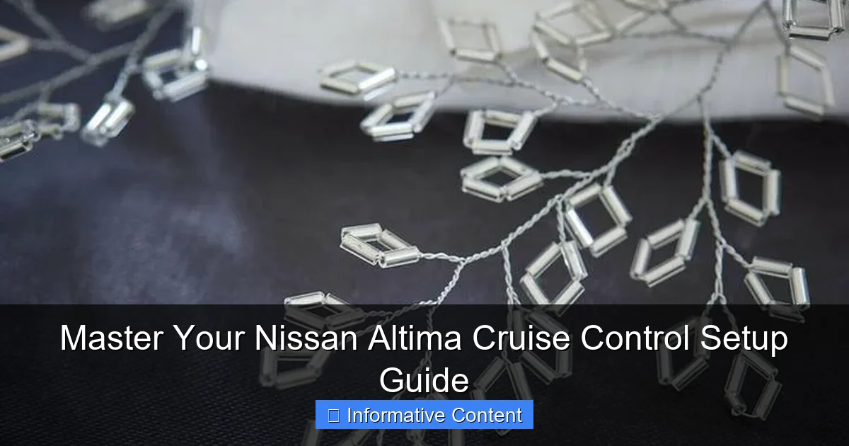 Master Your Nissan Altima Cruise Control Setup Guide