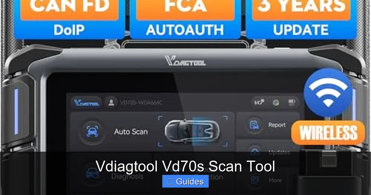 Vdiagtool Vd70s Scan Tool