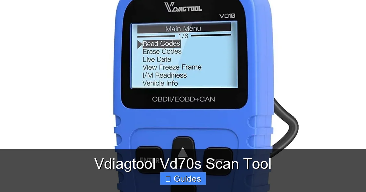 Vdiagtool Vd70s Scan Tool