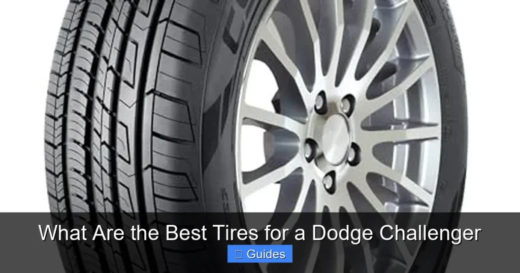 What Are the Best Tires for a Dodge Challenger