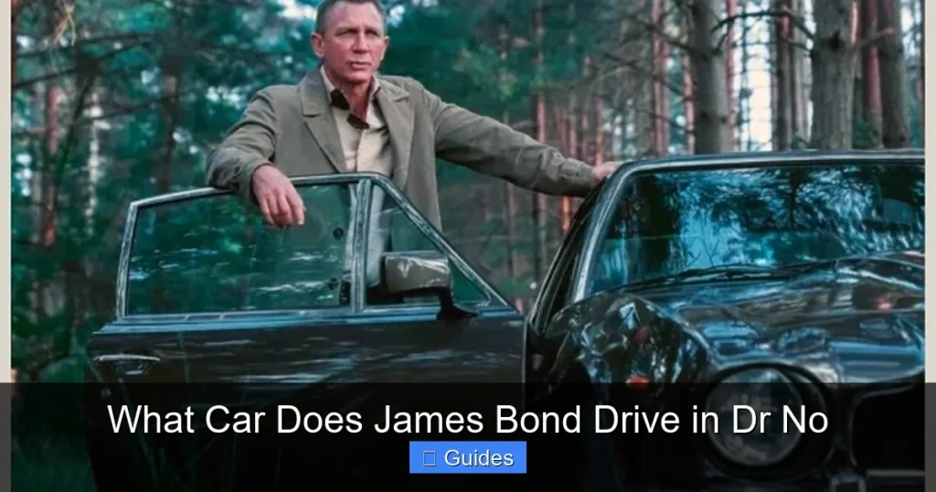 What Car Does James Bond Drive in Dr No