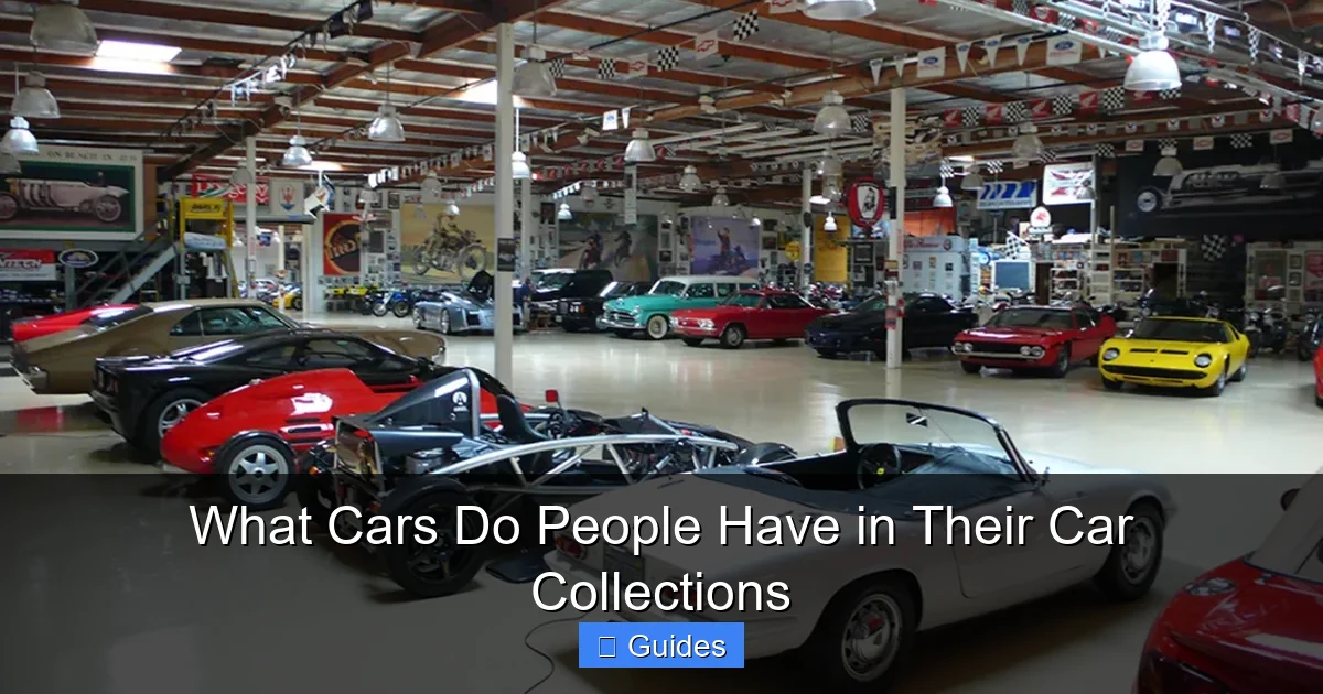 What Cars Do People Have in Their Car Collections
