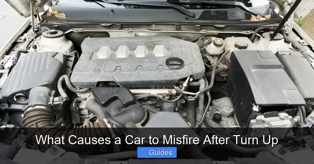 What Causes a Car to Misfire After Turn Up
