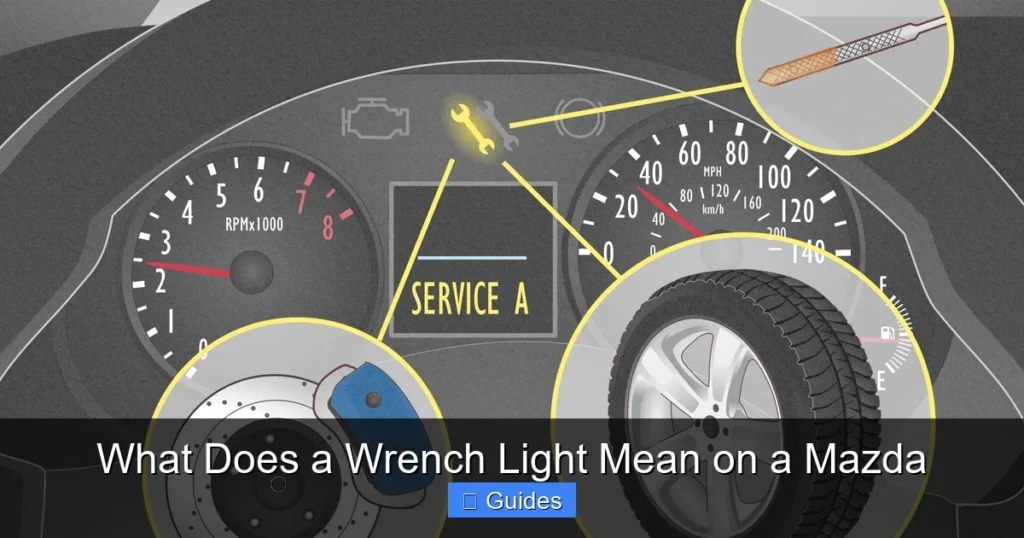 What Does a Wrench Light Mean on a Mazda