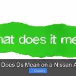 What Does Ds Mean on a Nissan Altima