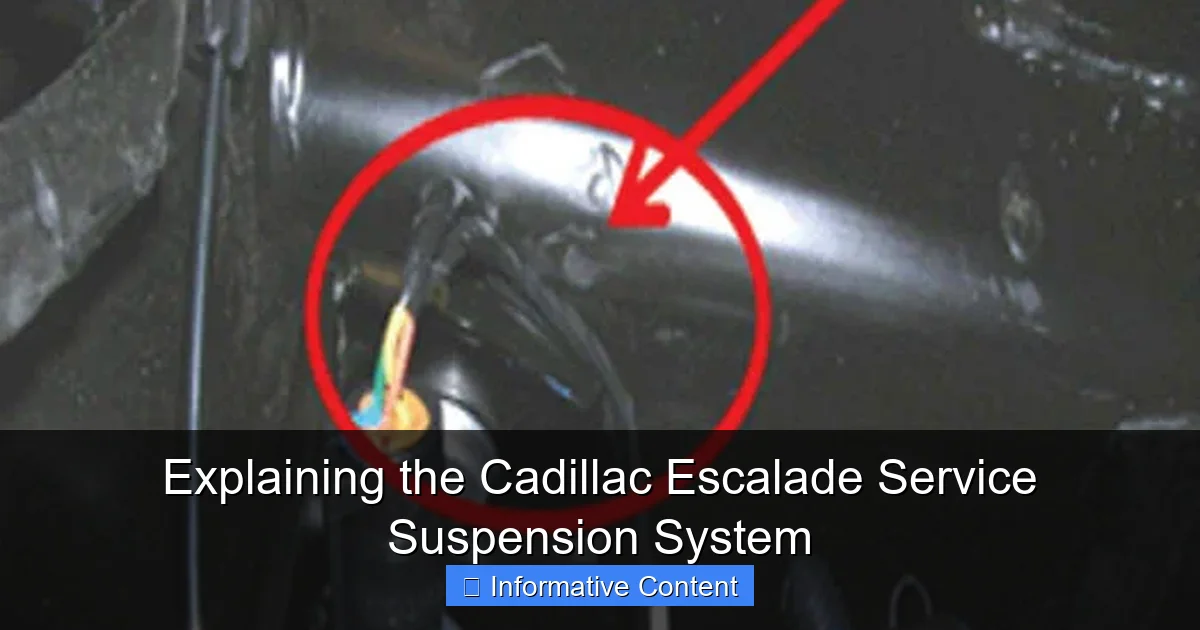 Explaining the Cadillac Escalade Service Suspension System