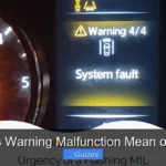 What Does Warning Malfunction Mean on a Nissan