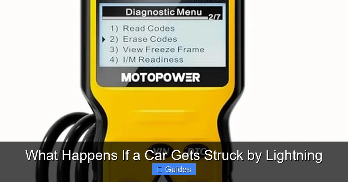 What Happens If a Car Gets Struck by Lightning