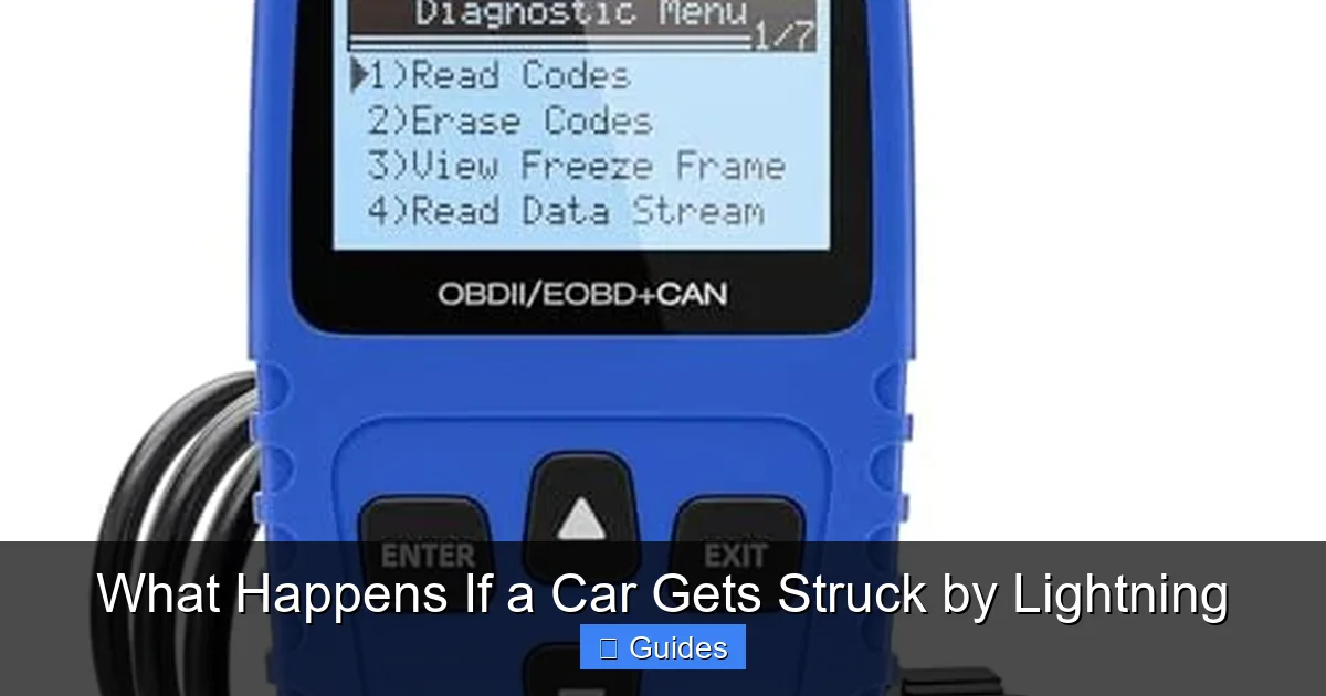 What Happens If a Car Gets Struck by Lightning