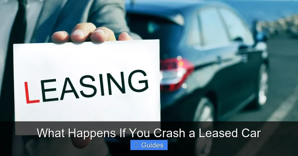 What Happens If You Crash a Leased Car