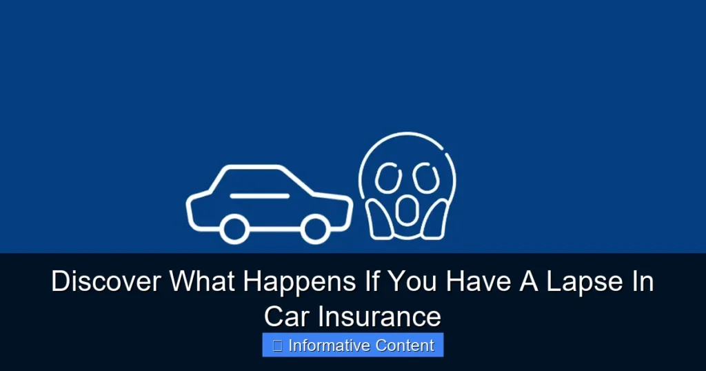 Discover What Happens If You Have A Lapse In Car Insurance