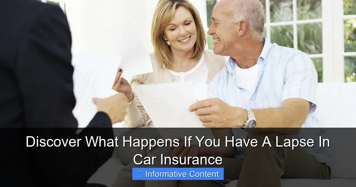 Discover What Happens If You Have A Lapse In Car Insurance