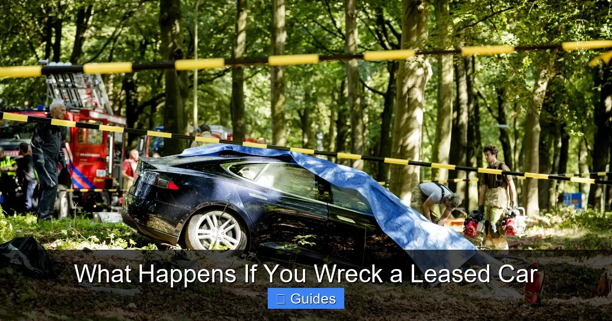 What Happens If You Wreck a Leased Car