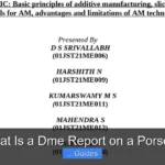 What Is a Dme Report on a Porsche