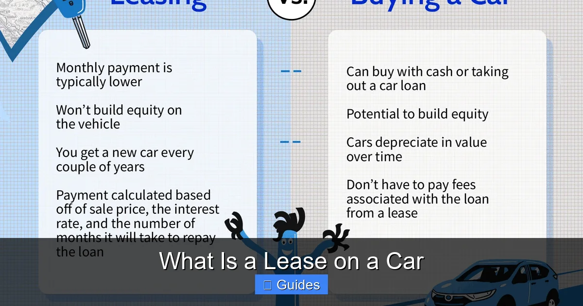 What Is a Lease on a Car