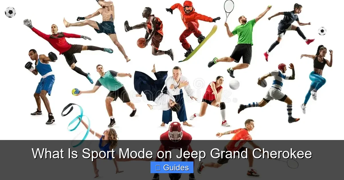 What Is Sport Mode on Jeep Grand Cherokee