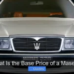 What Is the Base Price of a Maserati