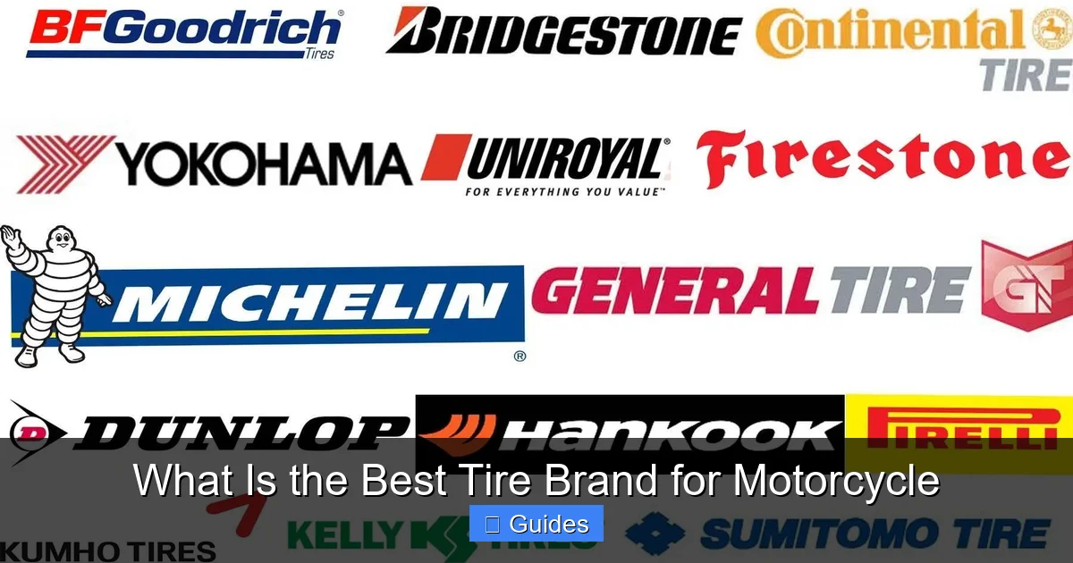 What Is the Best Tire Brand for Motorcycle