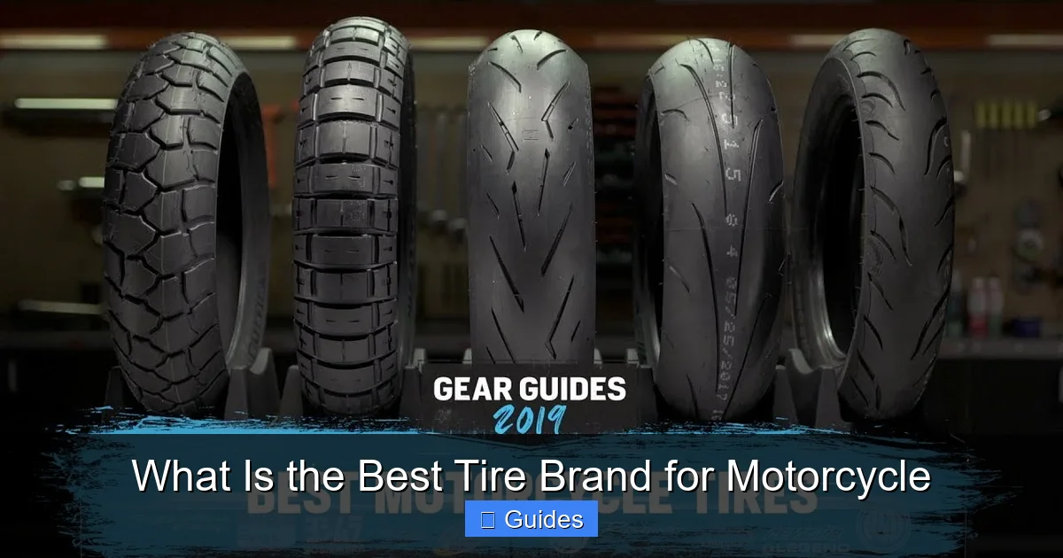What Is the Best Tire Brand for Motorcycle
