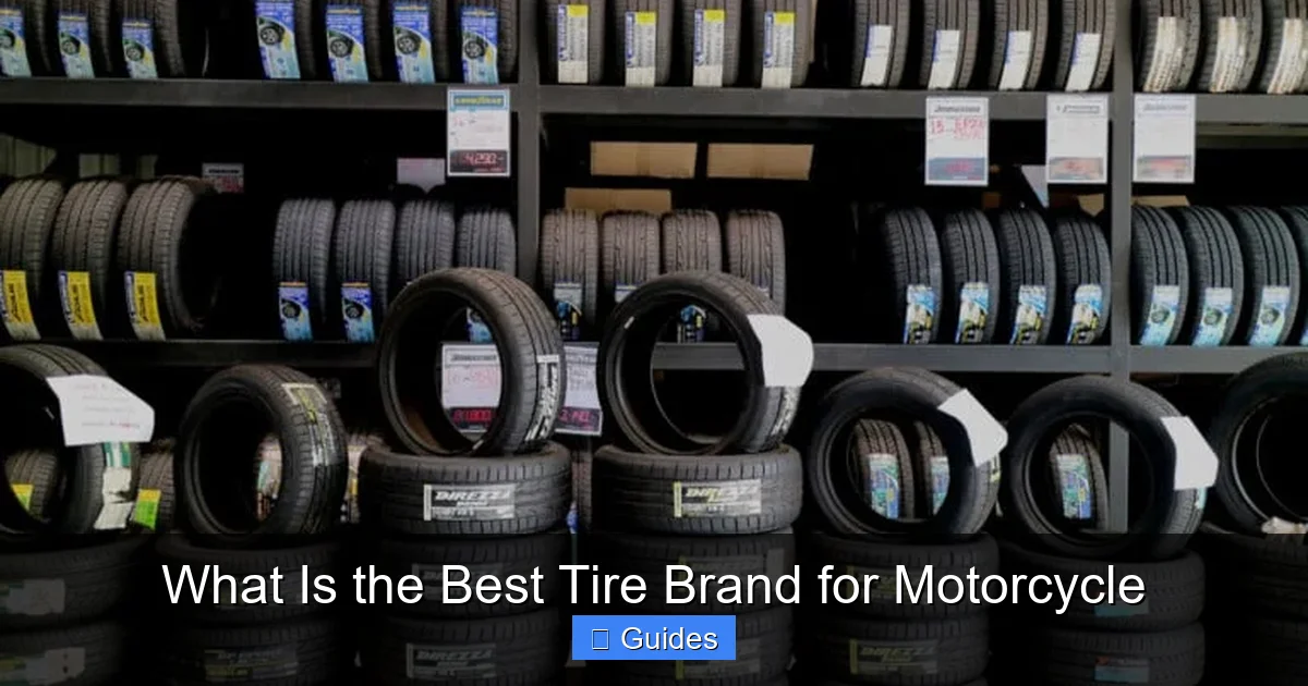 What Is the Best Tire Brand for Motorcycle