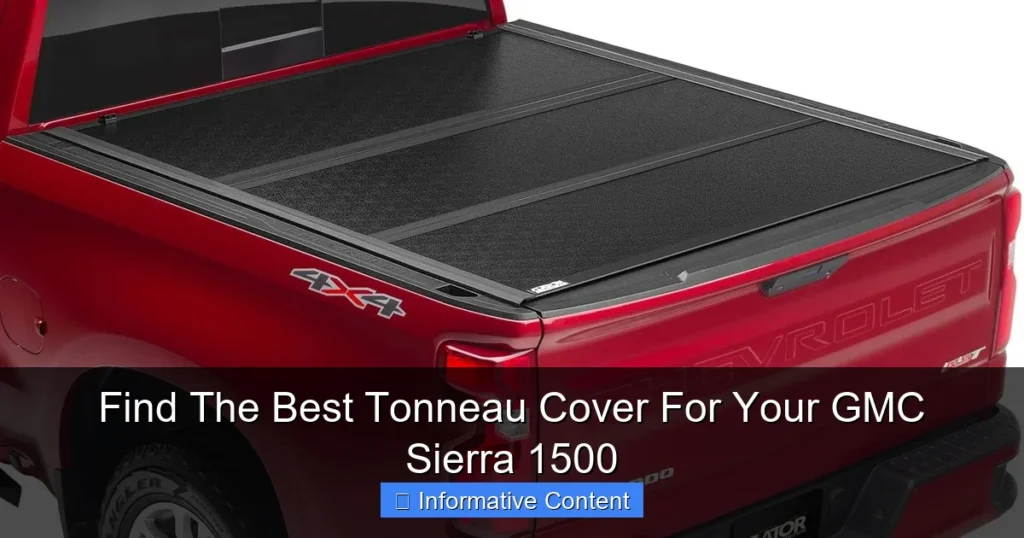 Find The Best Tonneau Cover For Your GMC Sierra 1500