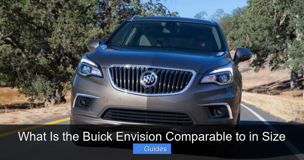 What Is the Buick Envision Comparable to in Size