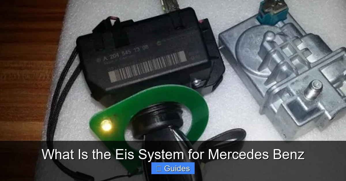 What Is the Eis System for Mercedes Benz