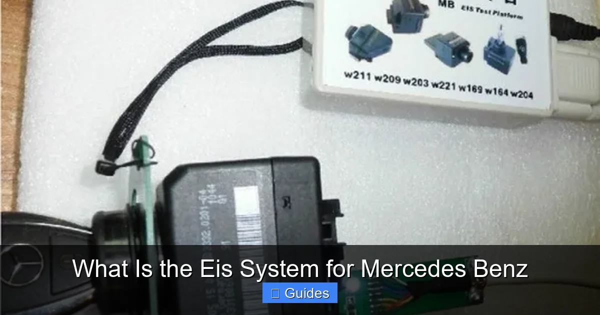 What Is the Eis System for Mercedes Benz