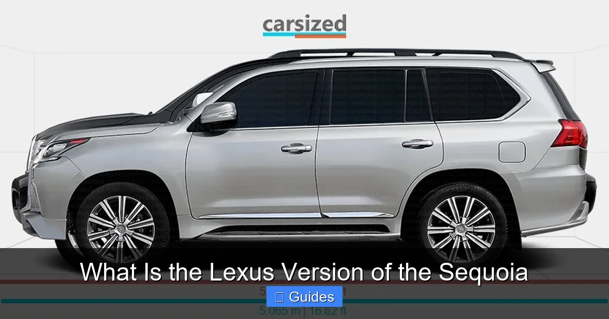 What Is the Lexus Version of the Sequoia