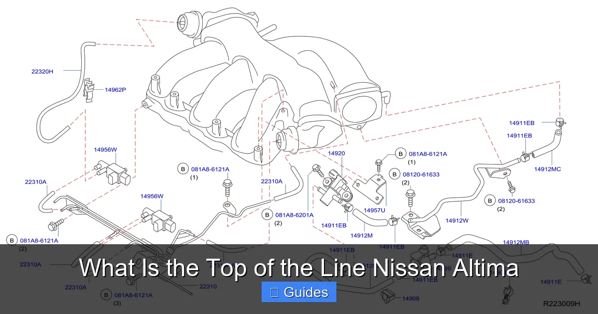 What Is the Top of the Line Nissan Altima