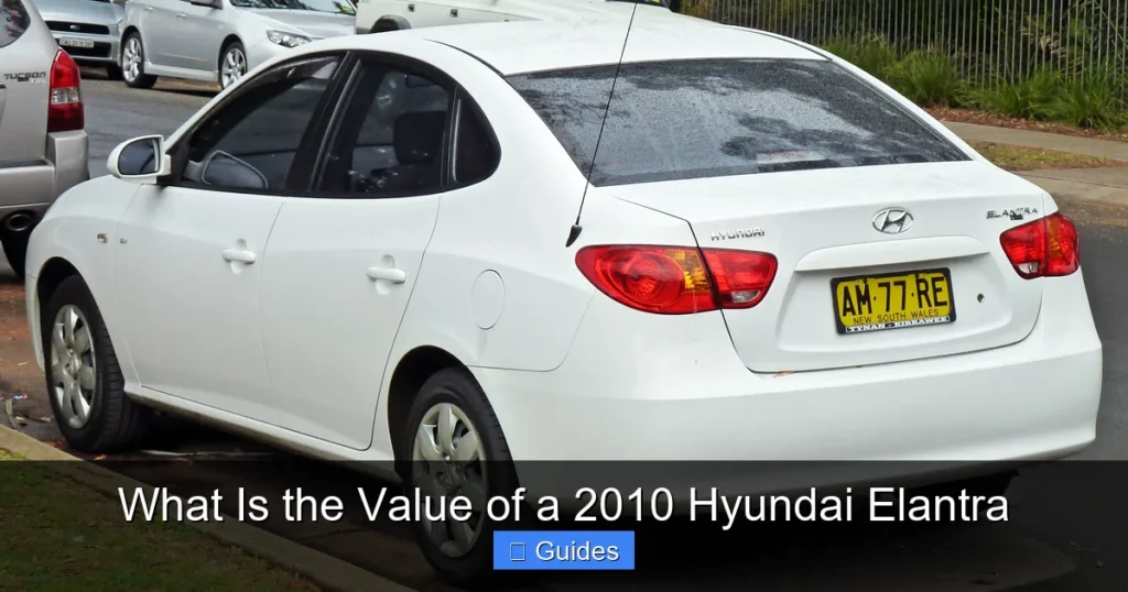 What Is the Value of a 2010 Hyundai Elantra