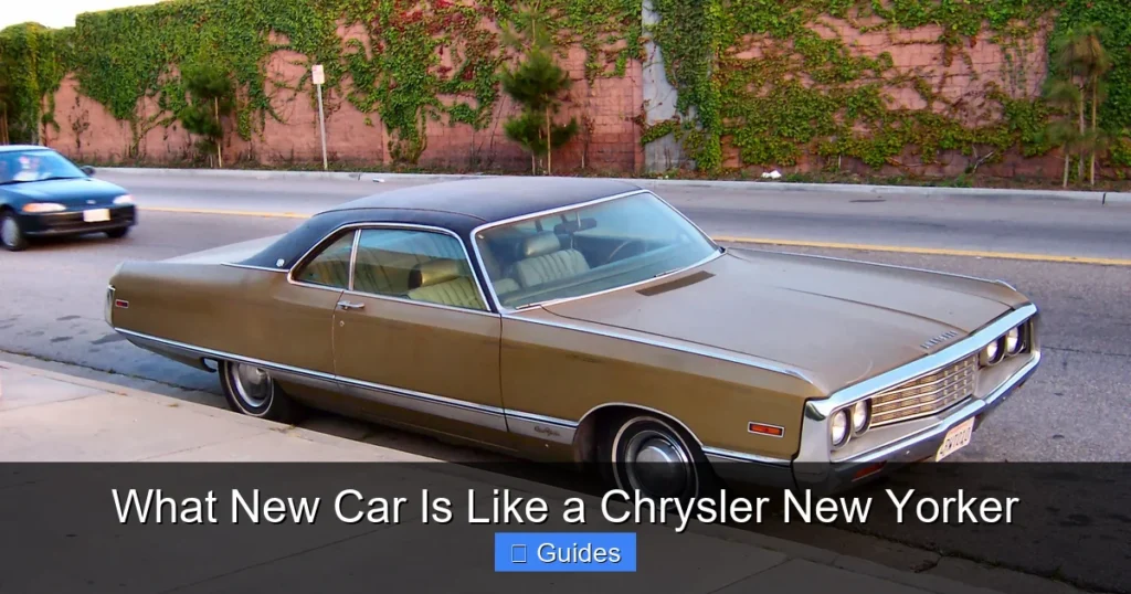 What New Car Is Like a Chrysler New Yorker