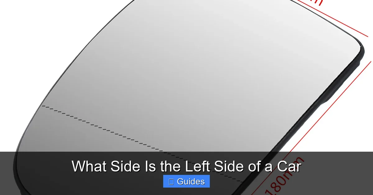 What Side Is the Left Side of a Car