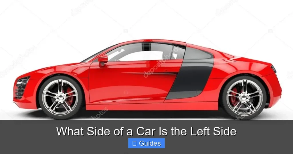 What Side of a Car Is the Left Side