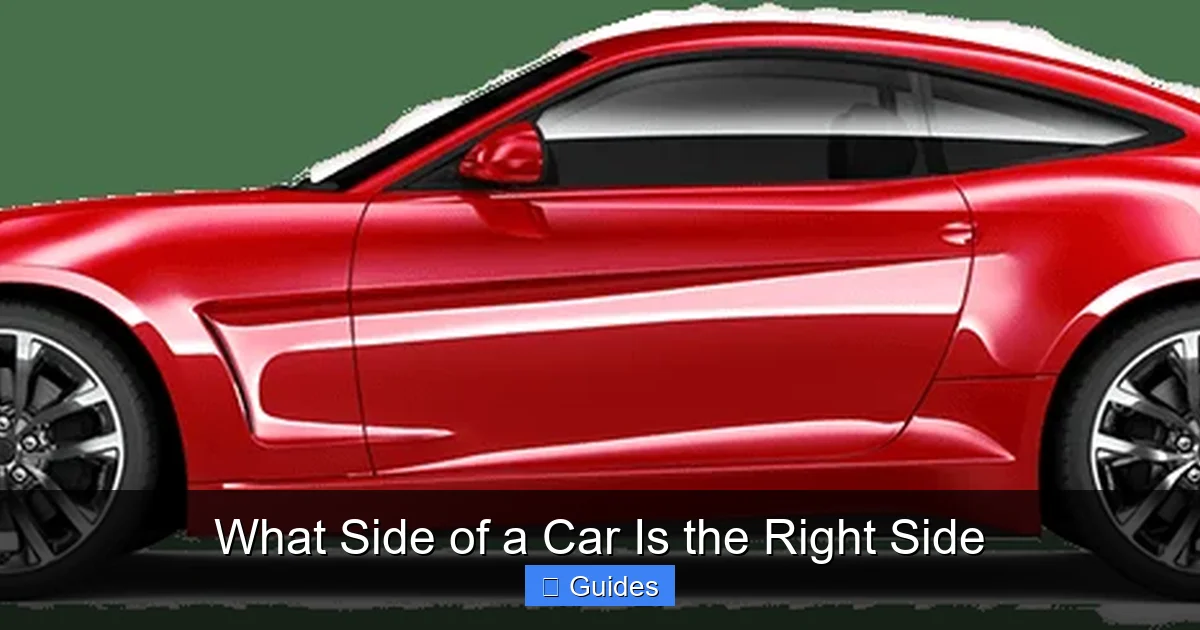 What Side of a Car Is the Right Side