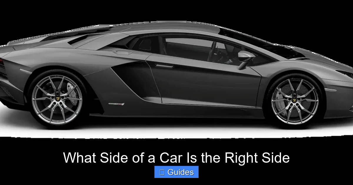 What Side of a Car Is the Right Side