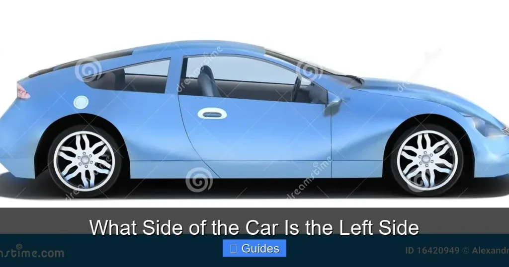 What Side of the Car Is the Left Side