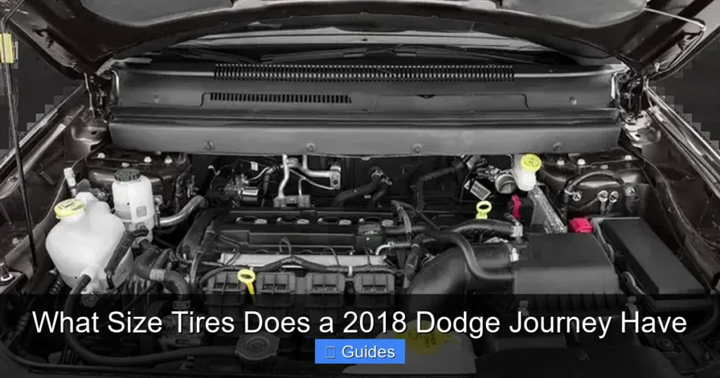 What Size Tires Does a 2018 Dodge Journey Have