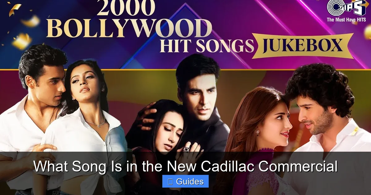 What Song Is in the New Cadillac Commercial