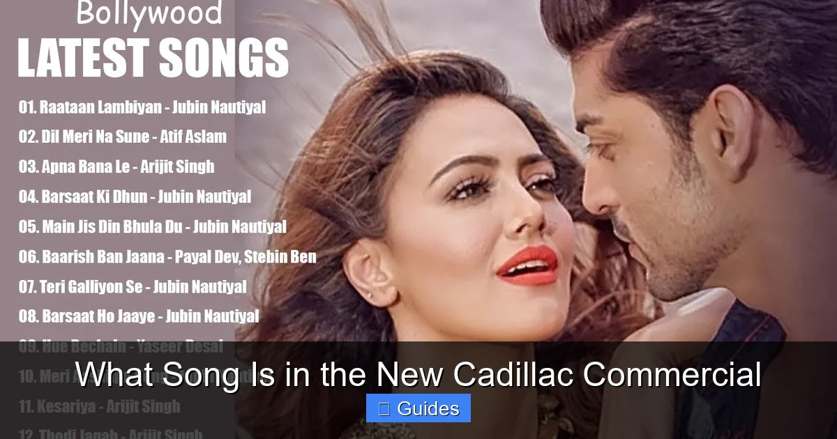 What Song Is in the New Cadillac Commercial