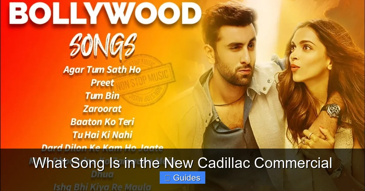 What Song Is in the New Cadillac Commercial