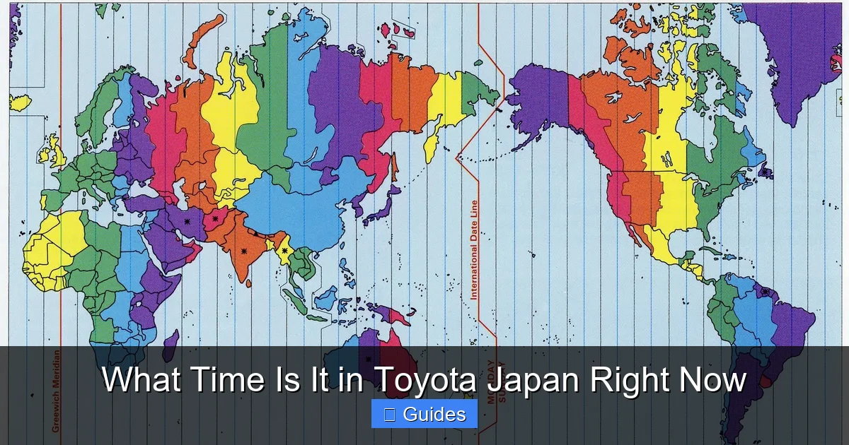 What Time Is It in Toyota Japan Right Now