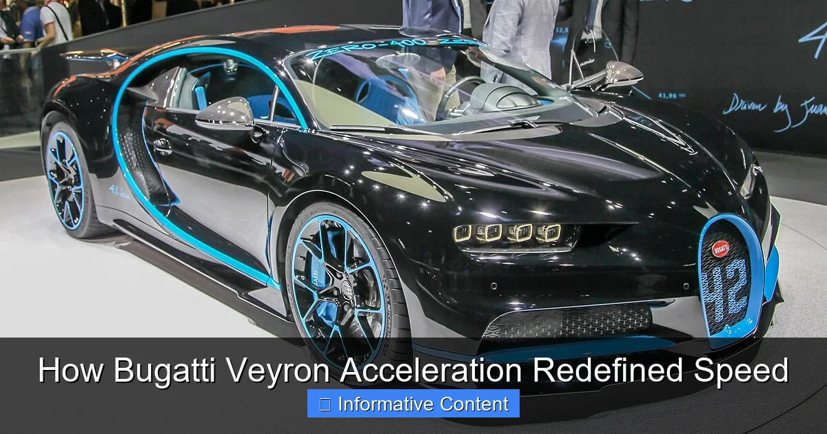 How Bugatti Veyron Acceleration Redefined Speed