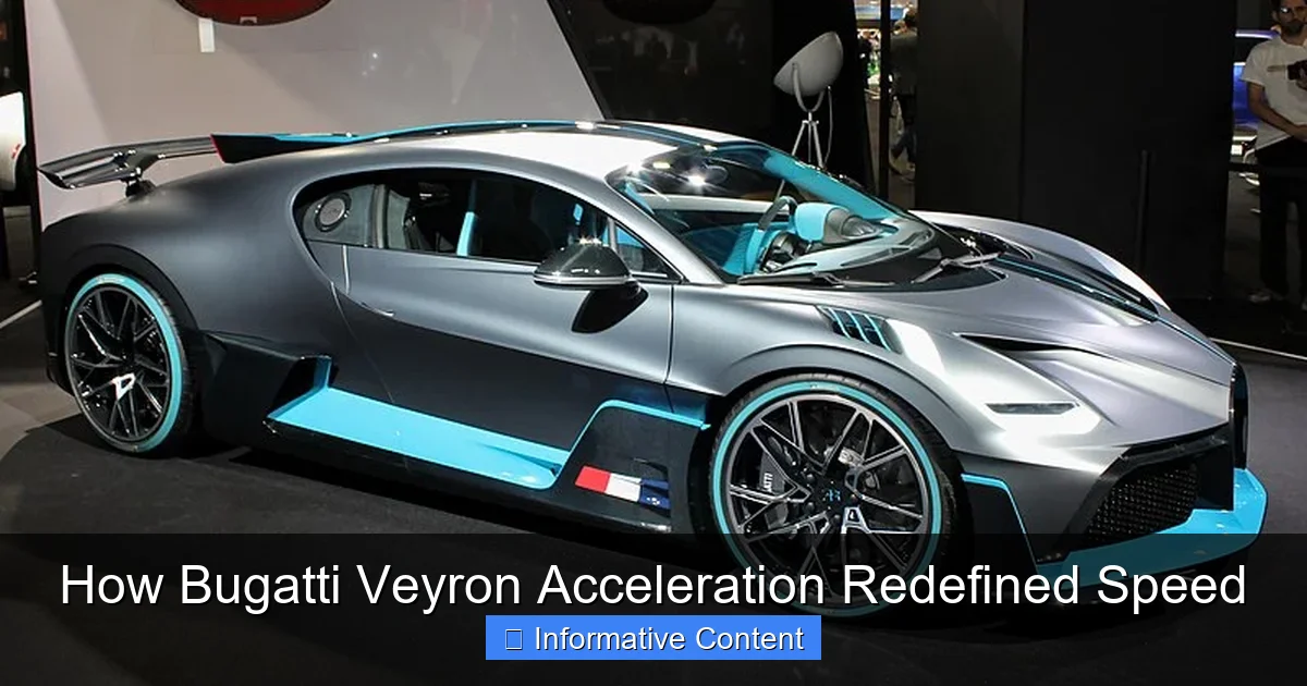 How Bugatti Veyron Acceleration Redefined Speed