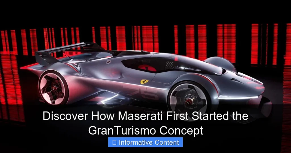 Discover How Maserati First Started the GranTurismo Concept