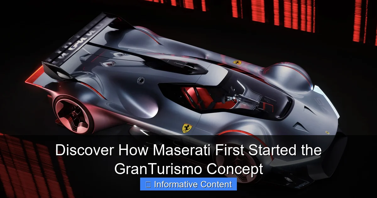 Discover How Maserati First Started the GranTurismo Concept
