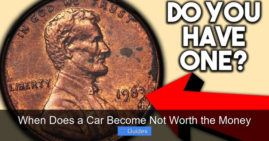 When Does a Car Become Not Worth the Money