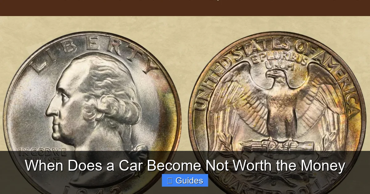 When Does a Car Become Not Worth the Money