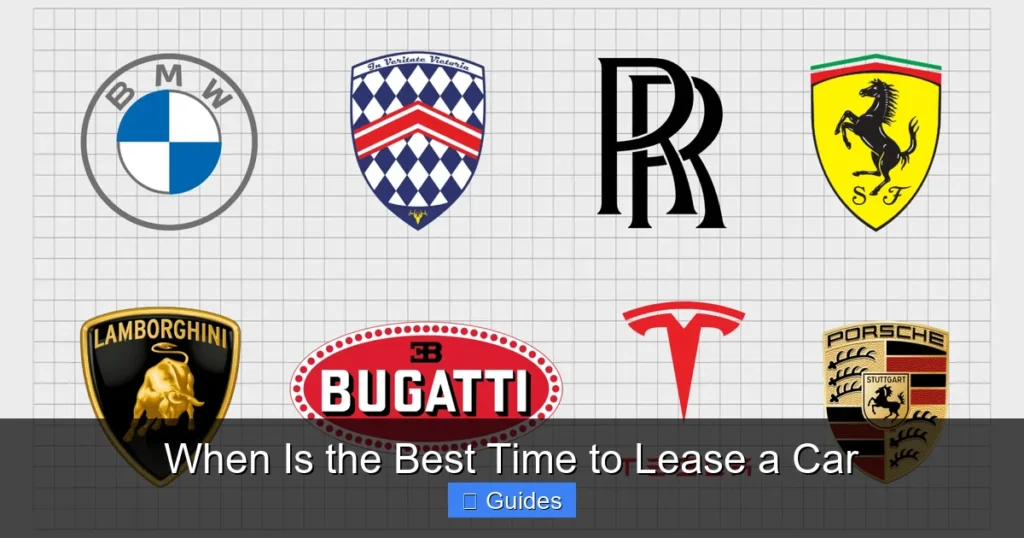 When Is the Best Time to Lease a Car