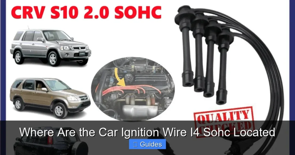 Where Are the Car Ignition Wire I4 Sohc Located